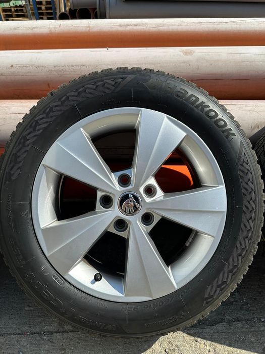 Jante aliaj 16" - Matone (Argintiu) - Originale Skoda Octavia IV