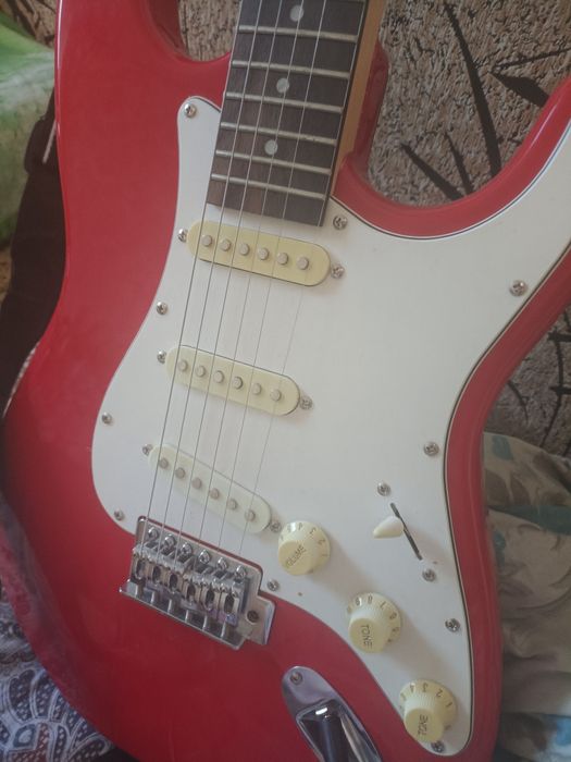 Новая гитара и усилитель