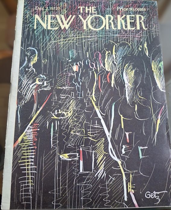 New Yorker magazine списания 1969-1979