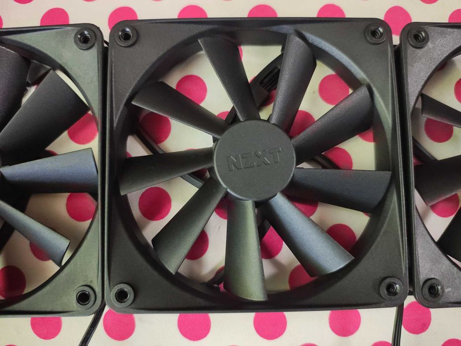 3 x Cooler, ventilator carcasa 120x120mm NZXT Rifle Bearing.