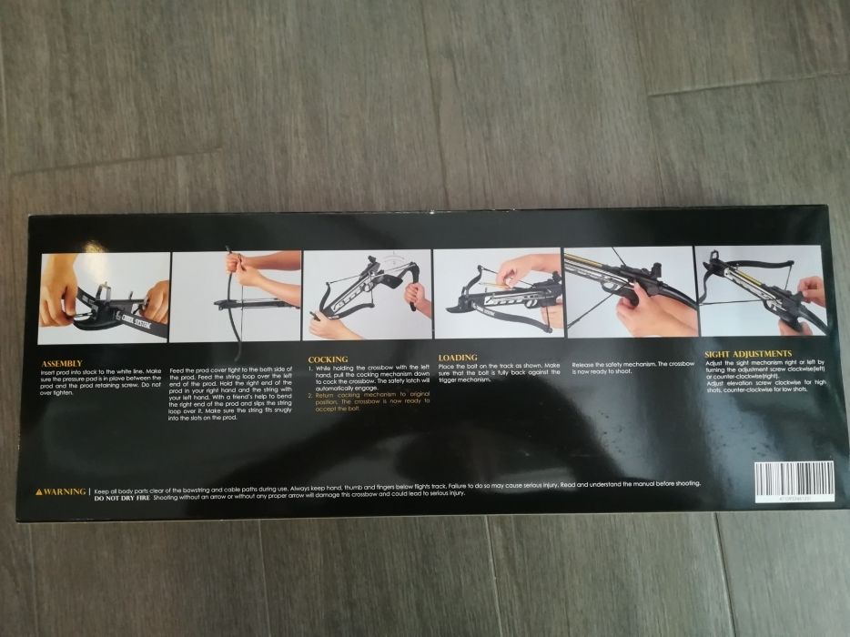 Арбалет пистолетен MK 50A1/ PL Cobra 80 lbs