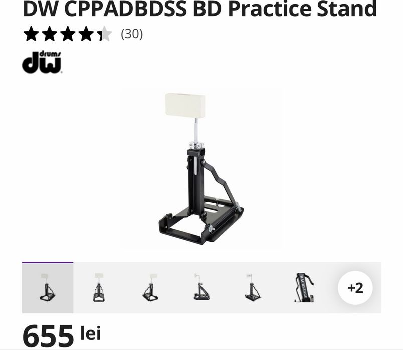 Practice Stand DW (kick, toba mare)