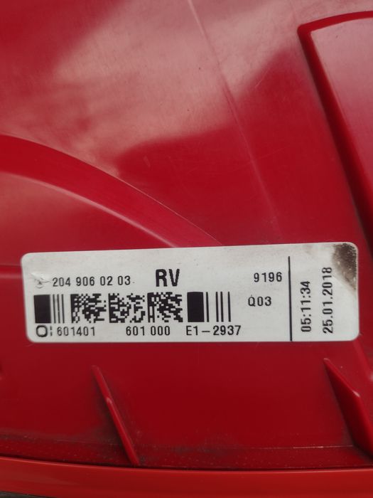 Triplă spate stânga Mercedes c class