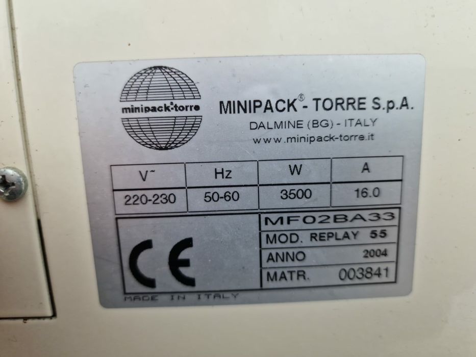 Пакетираща машина с термосвиваемо фолио Minipack-torre