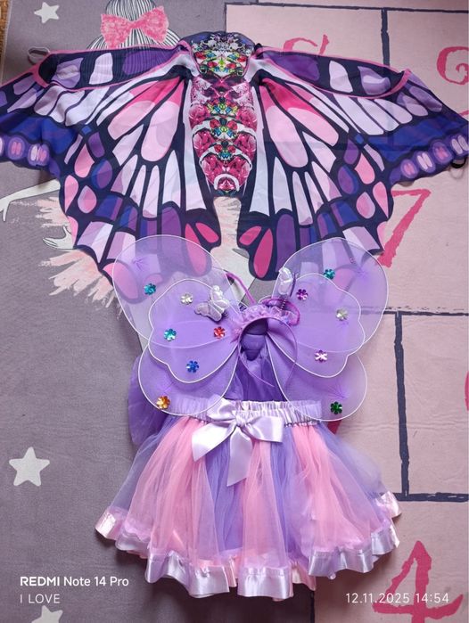 Костюм бабочки детский