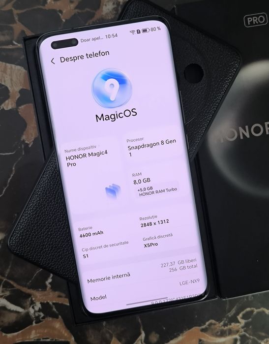 Honor Magic 4 Pro 5G Black, Zoom 100X