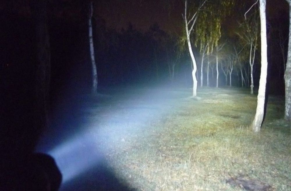 Очень мощный электрофонарь