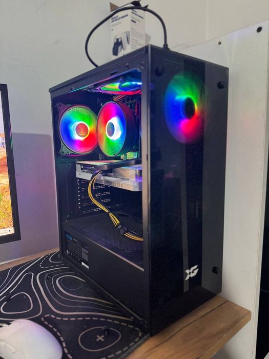 Игровой RTX 4060, i5 12400F системный блок, ПК, компьютер