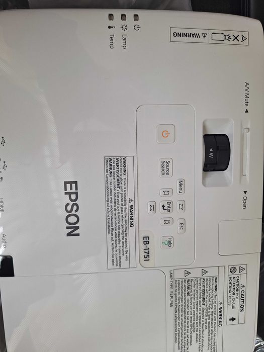 Videoproiector Epson eb-1751 portabil!Nou!Sigilat!