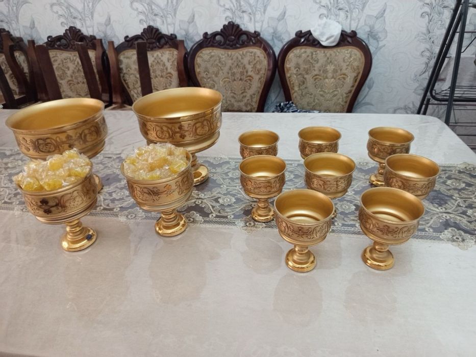 Bagema xrustal qora idishlar