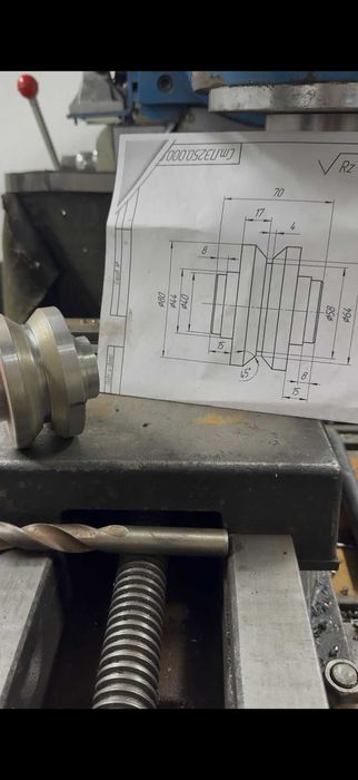 Услуги токаря, токарь