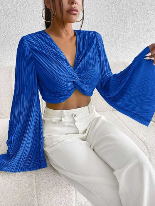 Син топ от Shein