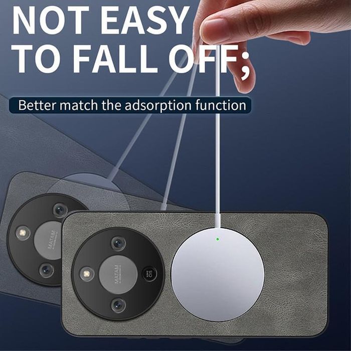 Стилен magsafe кейс за honor magic8 lite сив