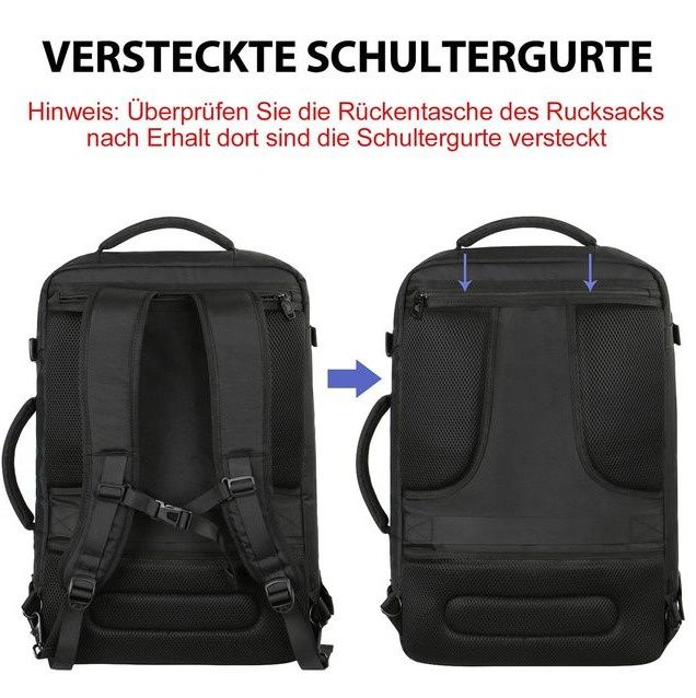 Rucsac de calatorie extensibil