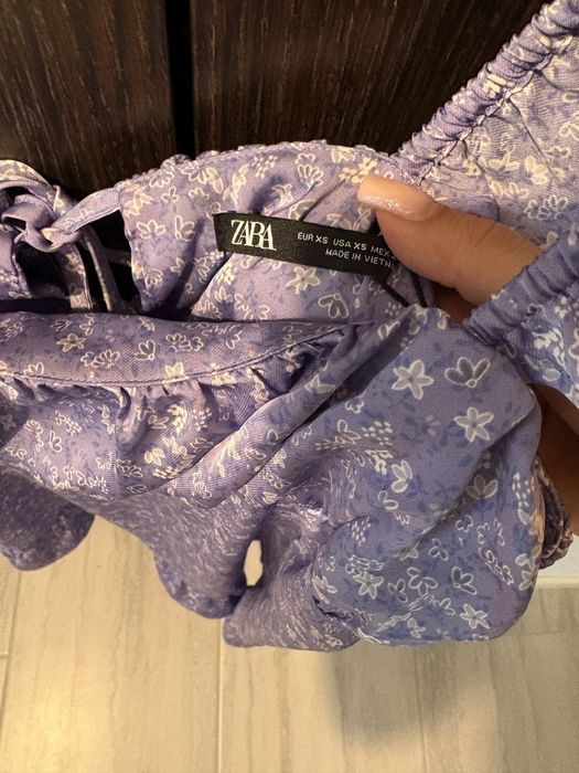 Рокля Zara нова сатен ХС