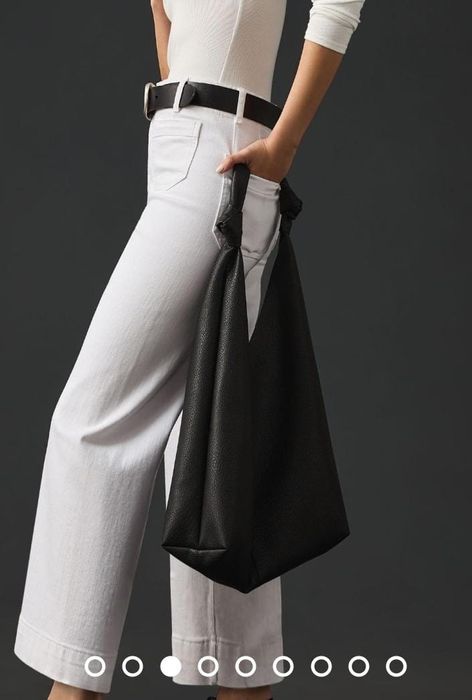 Pantalon cu crac larg