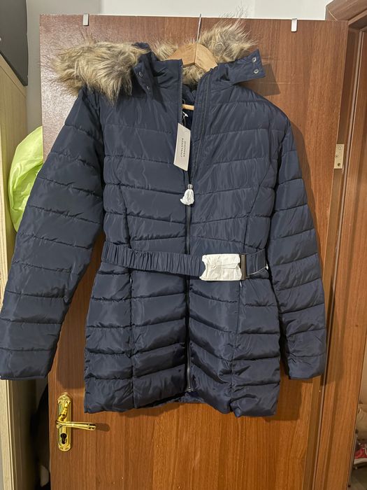 Чисто ново дамско тъмно синьо яке