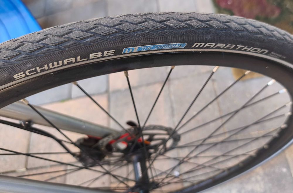 2xCauciuc Schwalbe Marathon Plus