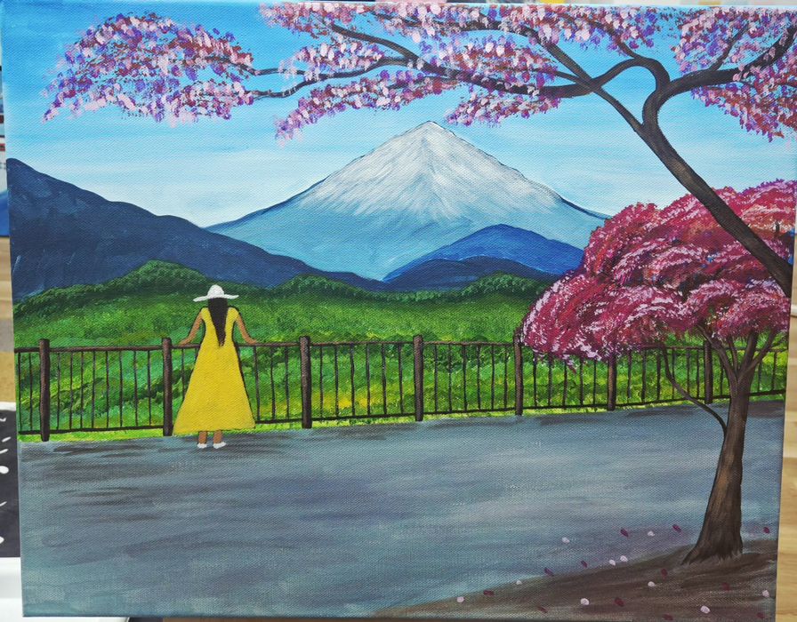 Tablouri pictate manual