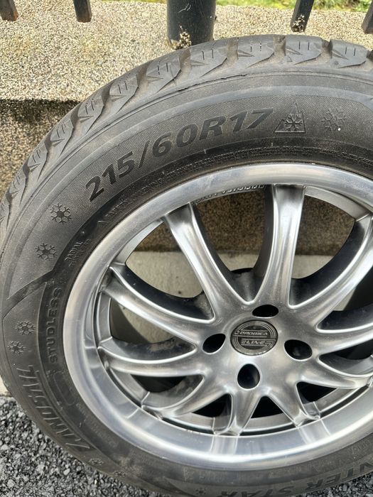 Jante OEM RONAL  215/60 R17 - OPEL Mokka cauciucuri iarna- 4 prezoane