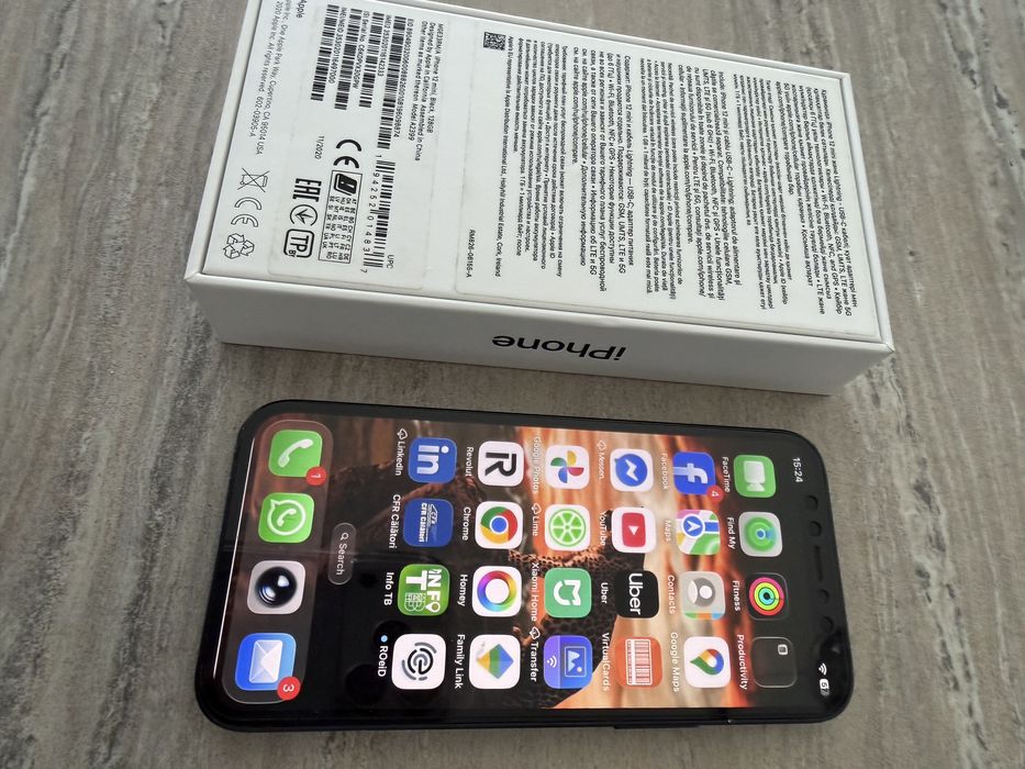 Iphone 12 mini black 128 GB