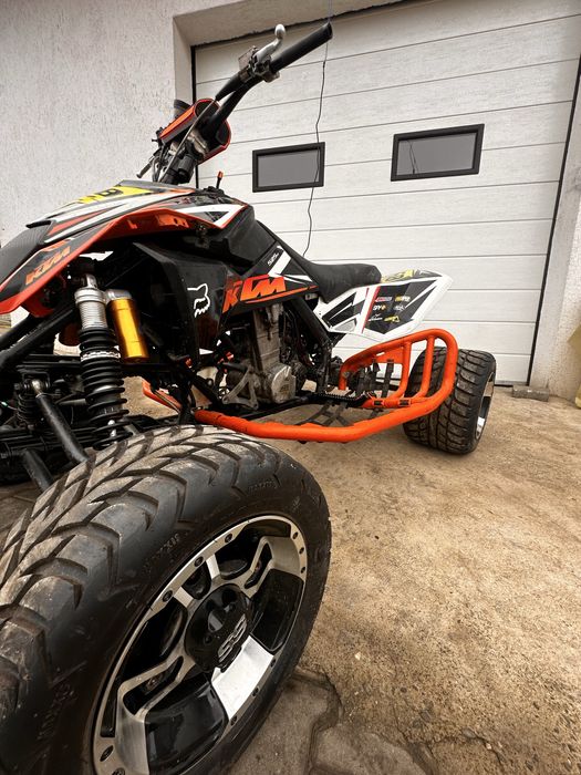 Se vinde ktm 525 xc quad nu) ltz, ltr, yfz, can am, predator)
