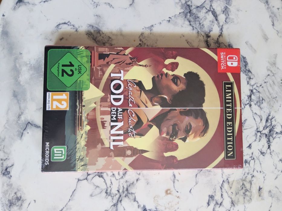 Игра за nintendo switch : Agatha Christie - Death on the Nile чисто нова