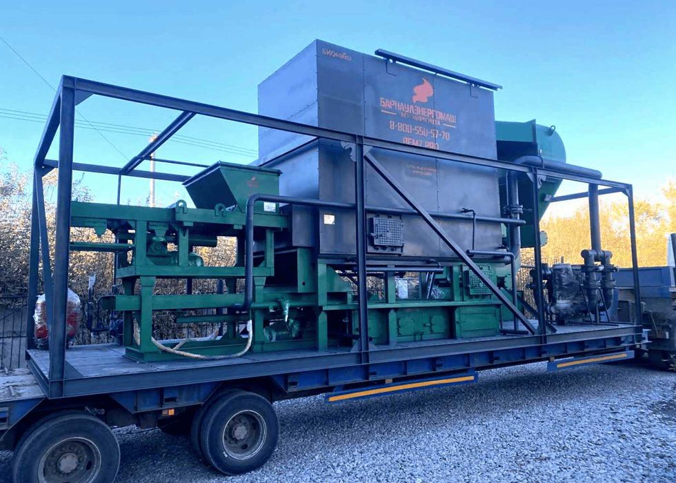 Рамная котельная установка мощностью 2,5 МВт