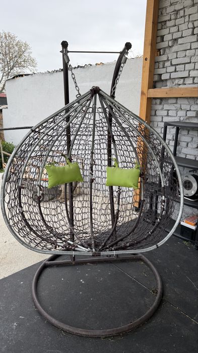 Двойна градинска люлка