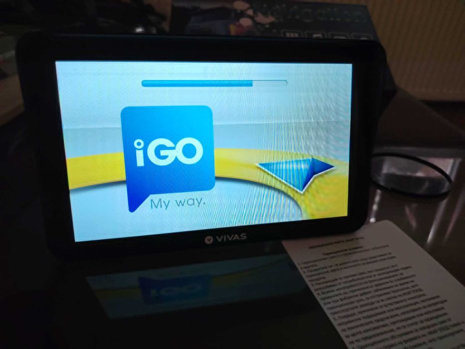 GPS Навигация Vivas 9 инча Android (iGo , Waze , Google Maps)