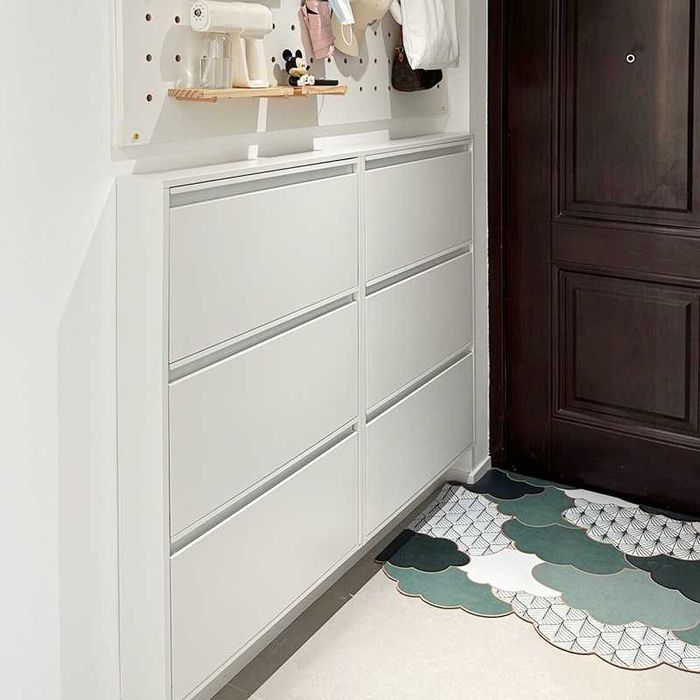 Шкаф для обуви для узкого коридора/ Прочный шкаф для обуви SPCC