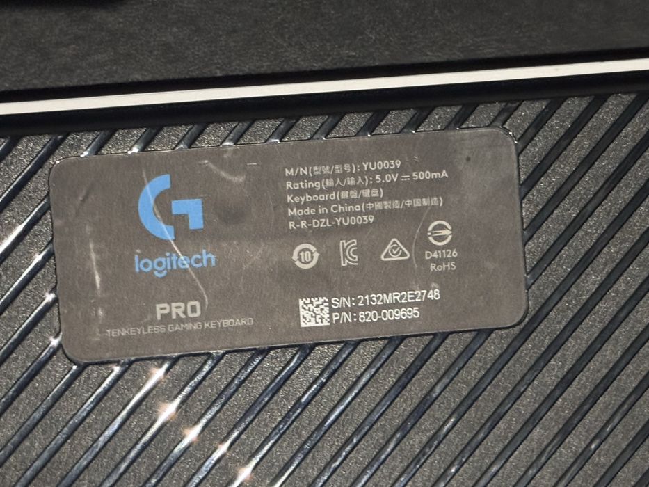 Клавиатура  Logitech G PRO K/DA   Б/У