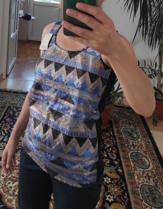 Bluza cu paiete marime S