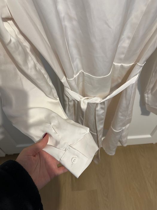 Rochie, Stradivarius, L, crem, femei