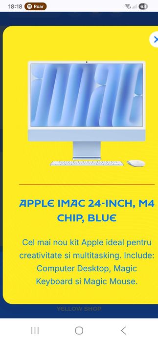 Apple Imac 24 Blue