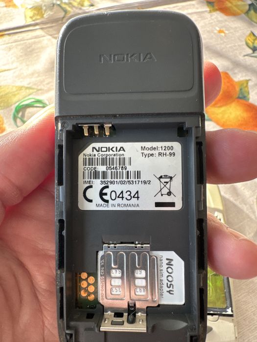 Nokia 1200,6100,6230i, Panasonic KX