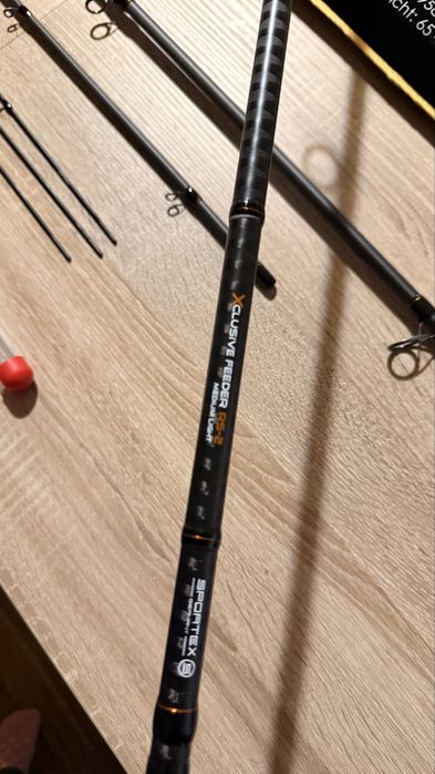 Lanseta SPORTEX XClusive FEEDER RS-2 MEDIUM LIGHT, 3.90M, 65-125G, 3+3BUC