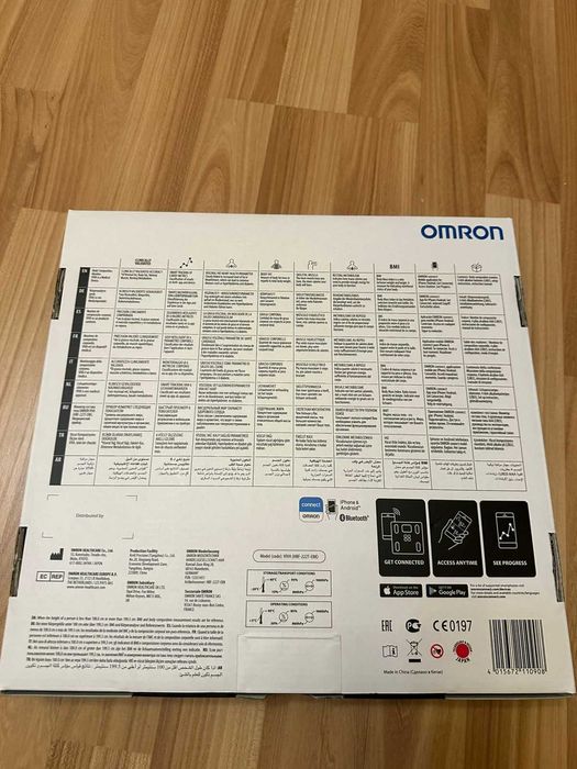 Умные весы-жироанализатор OMRON VIVA (мониторинг состава тела)