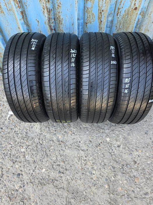 Anvelope Vară 195.55.16 Michelin An 2021 Profil peste 7mm Grosime