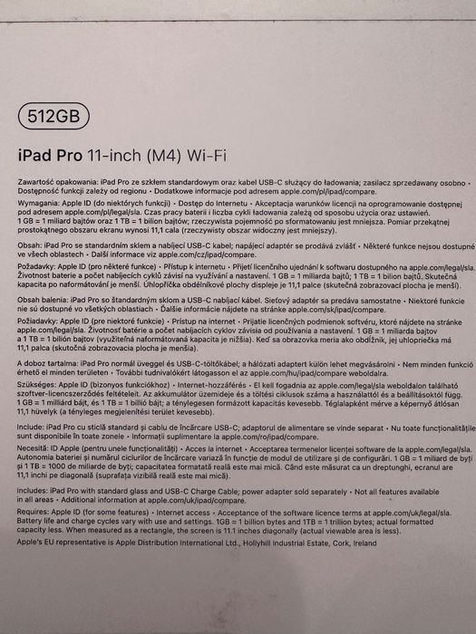 iPad Pro 11″ M4 (2024) 512GB Wi-Fi – Перфектно състояние