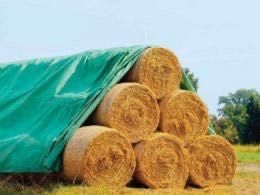 PRELATA PROTECTIE BALOTI 9.8x25m=1720lei;12x25m=2320 lei;15.6x25m