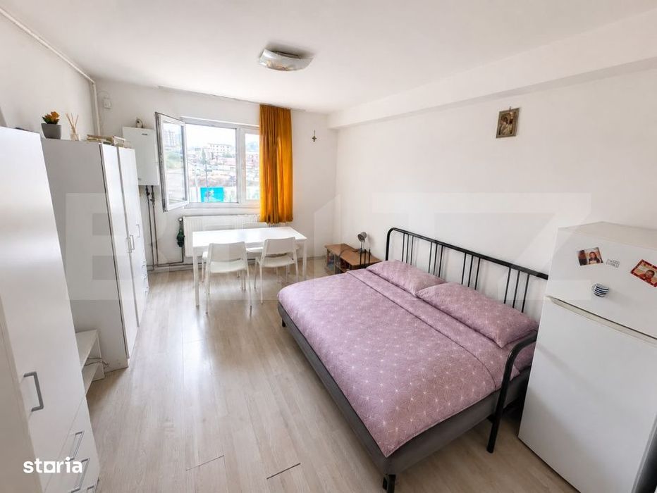 Garsoniera de vanzare, 21 mp, etaj 2, zona Iris