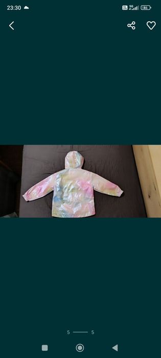 Ново красиво яке за момиче размер 110