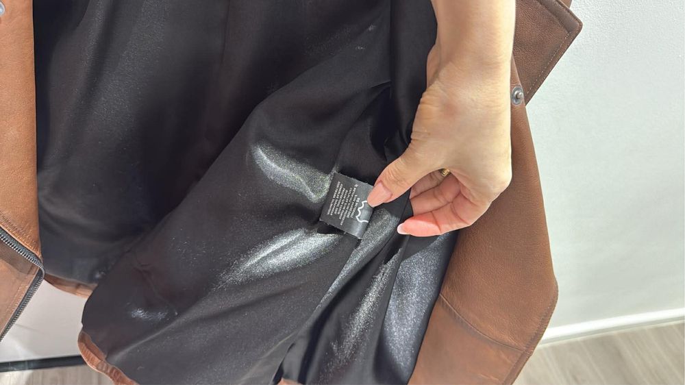 Geaca din piele naturala