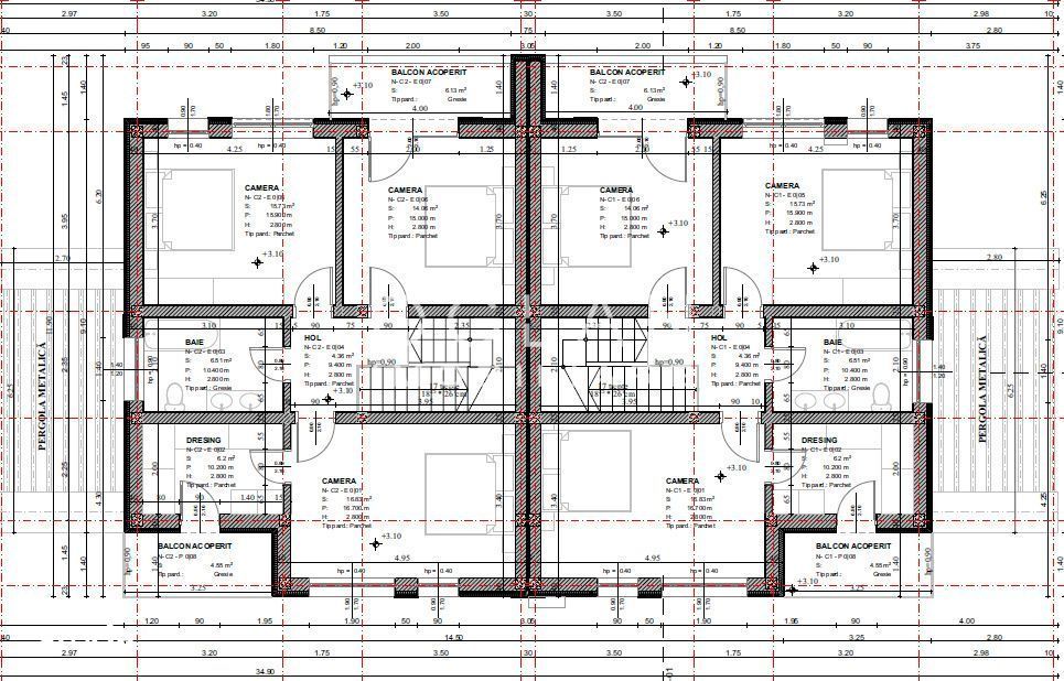 Duplex stil modern, 4 cam Selimbar- COMISION 0%