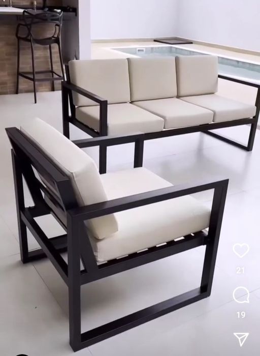 Лофт стилдаги офис столлар