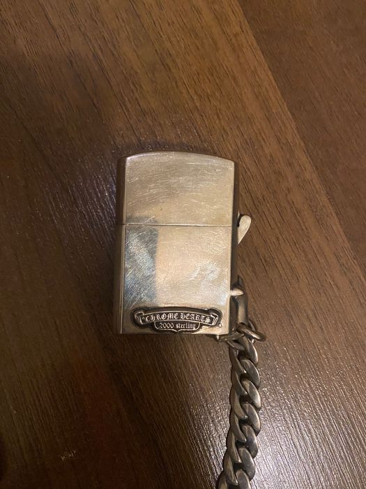 Chrome Hearts Zippo Lighter, Sterling Silver 2000