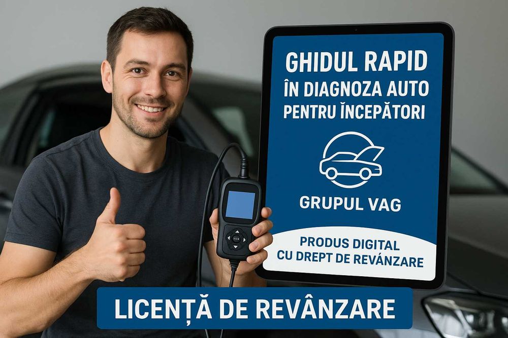 Ghid Rapid Diagnoză Auto VAG – 100 capitole + Licență Revânzare
