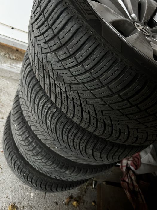 Vand jante R17 OEM Vw,Audi,Seat cu anvelope Pirelli (Allseason)