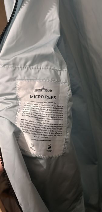 Stone island micro reps ветровка